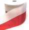 Nationalband 25m x 75mm rot - weiß Vereinsband Ordensband Fanband Dekoband