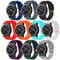 10 Pack kompatibel für Samsung Galaxy Watch 3 45mm Armband/Galaxy Watch 46mm/ Gear S3 Frontier, 22mm Silikon Sport Band Ersatz für Samsung Gear S3 Classic Männer Frauen