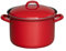 Riess, 0123-020, Fleischtopf mit Deckel 18cm, 2.5L, Classic, COLOR ROT, LBH 25,3 x 19,5 x 17,2cm, Gewicht 1,307kg