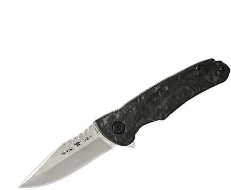 Couteau BUCK Sprint Pro Fibre De Carbone Marbré