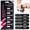 Beaupretty Nail Polish Protector 100 Sheets for Fingers U-shape Nail Tape Polish Guards Nail Arts Peel Off Sticker Cuticle Protectors Covers