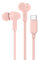 Belkin SoundForm Écouteurs filaires avec connecteur USB-C (écouteurs Intra-Auriculaires avec Micro, pour iPhone 16/15, iPad Mini, Galaxy 24, Android, etc., avec connecteur USB-C, Rose)