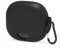 Geekria Silicone Case Cover Compatible with Soundcore AeroFit Pro by Anker True Wireless Earbuds, Protective Earphones Case with Keychain Hook, Charging Port Accessible (Black)