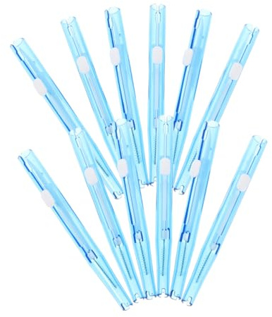 Handy Reinigungsset für Ladebuchse und Lautsprecher | Kunststoff, Blau, Kleiner Bürsten gegen Verstopfungen, für Tägliche Gerätepflege, 50 Stück