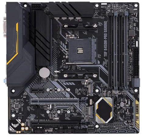 desktop motherboard Fit For ASUS TUF B450M-PRO GAMING AMD B450 AM4 Motherboard Support Ryzen 5 5600X/5600 7 5800X3D 3600 9 5900X CPU M.2 SATA 6Gb/s MATX
