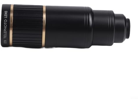 Metal Telescope Clip On Camera Lens | 22x Telephoto Lens For iPhone With Portable Monocular For Smartphone | High-Definition Zoom Attachment For Outdoor Photography(for 14 pro max)