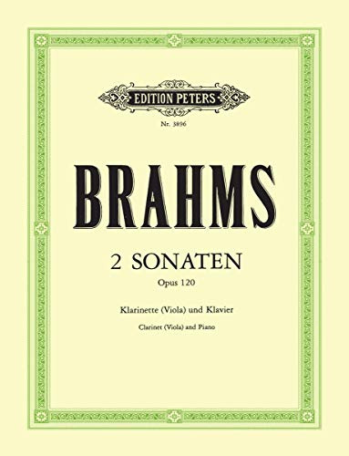 SONATEN(2) OP.120 CLARINETTE