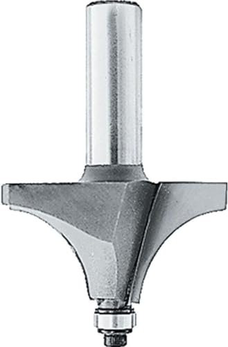 Makita 733122-2A Router Bit 1/2-Inch Bead, 2 Flute, 1/4-Inch SH, C.T.