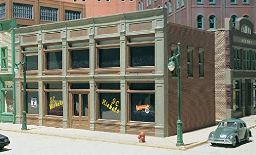 Spur H0 - Bausatz Stadthaus Geschäft Nickels