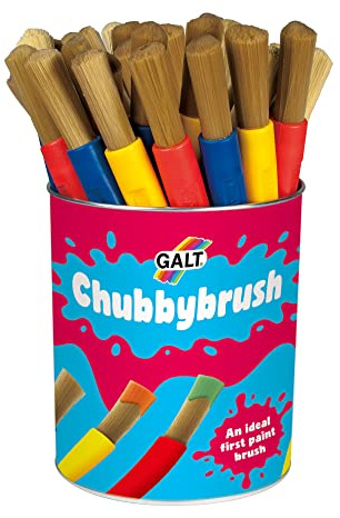 Galt Toys, Chubby Brush, Paint Brush for Children, Ages 3 years Plus