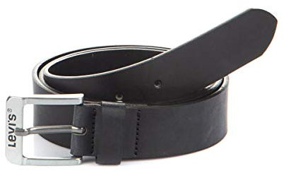 Levi's Unisex Free Gürtel, Schwarz (Black), 110 cm (Herstellergröße: 110)