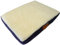 Ellie-Bo Hundebett, orthopädisch, Matratze aus viskoelastischem Kaltschaum / Memory-Schaum, Bezug aus Velourslederimitat / Schaffell, 91.4 cm, blau