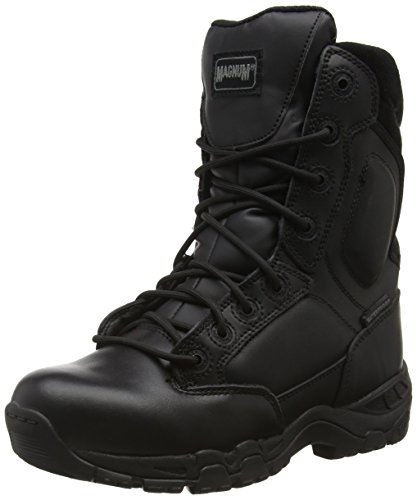 Magnum Viper Pro 8.0 Leather Waterproof, Unisex Adults’ SRA Work Boots, Black (Black 21), 7 UK (41 EU)