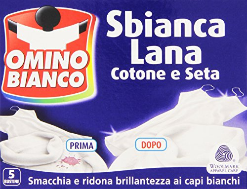Mann weiß – weiß, Wolle und Seide, Baumwolle, Powder – 100 g