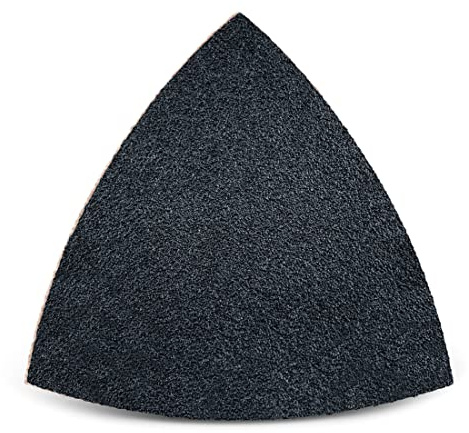 MENZER Black Schleifblätter 82 mm (50 Stk.) K800 | f. Deltaschleifer, Siliciumcarbid, Klettbefestigung