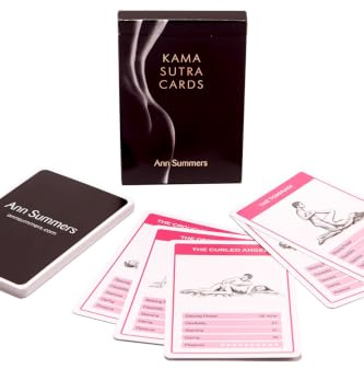 Ann Summers Kama Sutra Position Cards | Intimate Couples Game. Pleasure Game. Relationship Building Adult Game. Beginners through to advanced levels