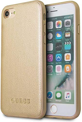 Guess Leather Exp goldfarben GUHCI8IGLGO Gold iPhone 7 8 SE (2020)