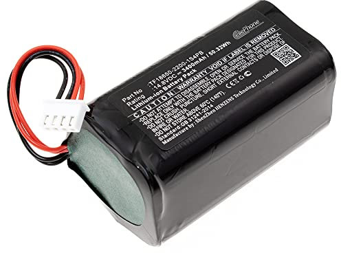 cellePhone Batteria Li-Ion Compatibile con Audio PRO Addon T3 T9 T10 (sostituita TF18650-2200-1S4PB) - 3400mAh / 14,8V