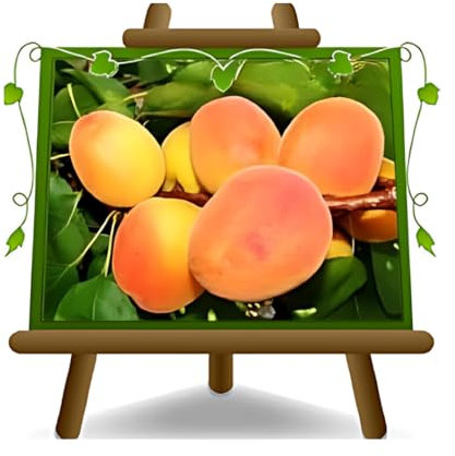 EURO PLANTS VIVAI Albaricoque Real D'Imola en maceta de 20 cm Planta frutal antigua autofértil máx. 150/170 cm - 2 años