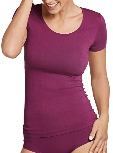 Schiesser Damen Sport Shirt 1/2 Thermounterwäsche - Oberteil, Rot (Beere 512), 40 (Herstellergröße: 040)