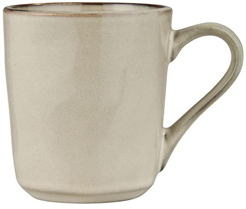 IB Laursen Becher, Tasse Sand Dunes H. 10,5cm Creme Sand aus Steingut