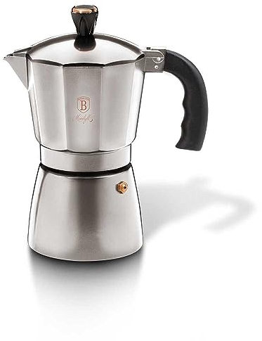 Berlinger Haus Moonlight Edition caffettiera, 6 tazze, Moonlight Edition BH/6390 in acciaio inox 18/8