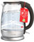 Vianté Electric Glass Teapot - Electric Kettle - LED Light On Indicator, Auto Shut Off and Boil Dry Protection - 1.7 Liters