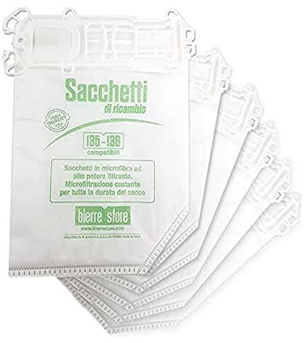 SACCHETTI FOLLETTO VK 135 VK 136 12PZ COMPATIBILI