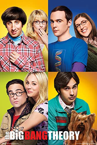 The Big Bang Theory - Mosaik - Poster Kino Movie TV-Serie - Größe 61x91,5 cm