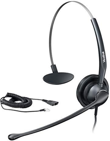 Yealink Cuffie YHS34 Mono – Cuffie con cavo RJ