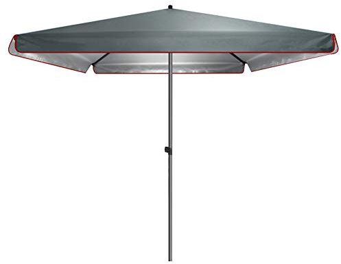 CYY Parasol Portable avec Poteau en Acier,Parasol de Plage de Protection UV- Réglable en Hauteur,pour Jardin Terrasse Balcon Plage Piscine,Balcon Parasol Rectangulaire Imperméable
