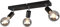 Reality Leuchten Spotbalken Vannes R80183032, Metall Schwarz Matt, Exkl. 3x E27