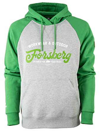 FORSBERG Tonigson Hoodie zweifarbig robust grau/blau