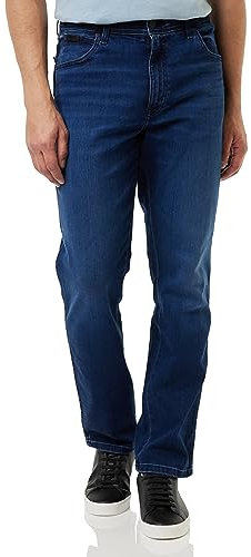 Wrangler Herren Texas Slim Jeans, Apollo, 36W 32L EU