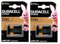 2X Duracell 245 2CR5 Lithium (2 Blister Packs of 1 Battery) 2 Batteries
