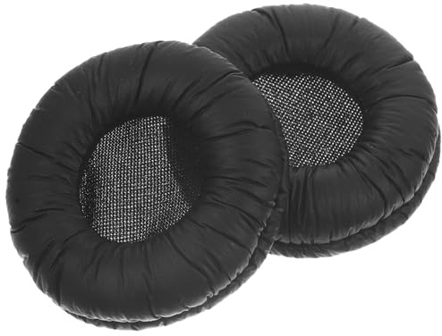 jojofuny 2pcs Over Ear Headphones Cushions Soft Mesh Ear Covers Compatible with Sony Headphones 50mm Fit for Extended Use