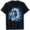 Eishockey Warrior Eishockeyspieler im handbemalten Stil T-Shirt