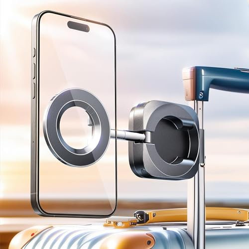 LISEN Flugzeug-Handyhalter, Magsafe-Zubehör, Reiseutensilien, universelles Freisprech-Flugzeugzubehör, Reiseutensilien, Flugzeug-Handyhalter, Fluggeschenk, Reisezubehör, passend für iPhone 15