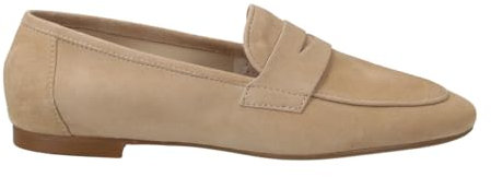 Lüke Schuhe Slipper & Mokassin Adele, Rauleder, Beige, Damen EU 39