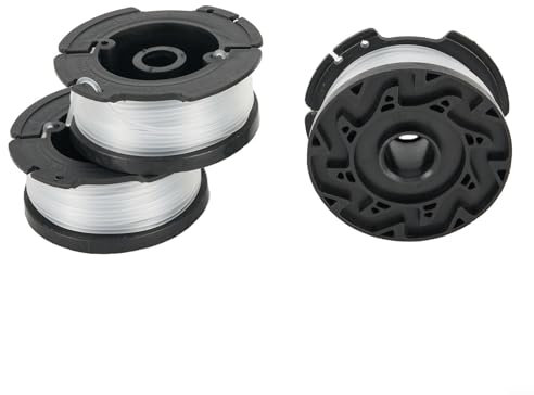 MeevrgR 3 x Rasentrimmer-Spule und Schnur, A6485 Fadenspulen Fadenspulen für A6485 GL280 GL301 GL425 GL430 GL545 Rasentrimmer