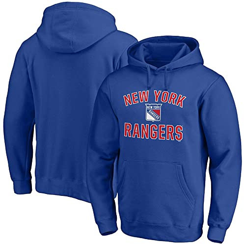 PiWine Langarm Sweatshirt Männer Casual Hockey Kleidung Rangers Jersey Männer Sport NHL Langarm Casual Eishockey Sweatshirt Kleidung,M
