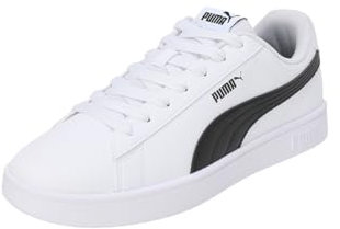 PUMA Mixte Rickie Classic Basket, White Black, 42.5 EU