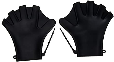 MUSISALY 1 Pair Swimming Gloves Swim Gloves Ladies Mittens Webbed Swim Swimming Webbed Gloves Diving Gloves Hand Flippers Surfing Gloves Aquatic Exercise Equipment Pool Guantes