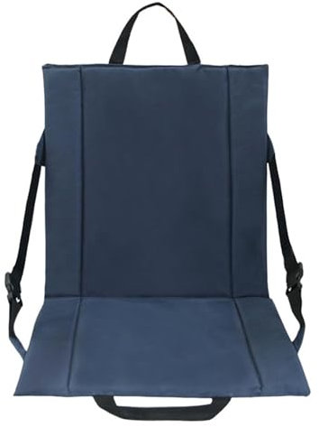 Stadionkissen - Camping Sitzkissen - Faltbare Stadionsitzpolster für Bleicher mit Rückenstütze für Sportaktivitäten