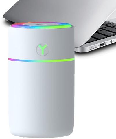 Car Humidifier - Portable Colorful Air Humidifier Car Air Diffuser - Water Cup Shape, Car Air Freshener Diffuser, Humidifier For Car, SUV, Desk, Home, During Travel