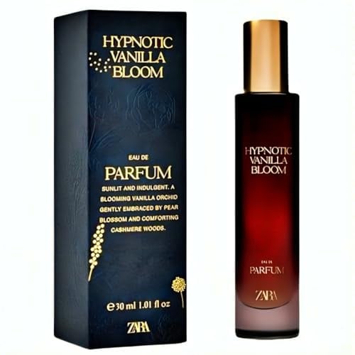 Zara Hypnotic Vanilla Bloom - Profumo spray da donna, caldo e affascinante, 30 ml