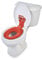 Disney Baby Cars Flash McQueen Reducteur Toilette Enfant Flip & Sit de Bright Starts, se fixe solidement aux toilettes, s'adapte à la plupart des toilettes, facile à nettoyer