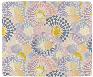 fiori geometrici lilla pastello Quick Dry Coffee Mat assorbente Caffettiera Pad per controsoffitti per Coffee Bar Accessori