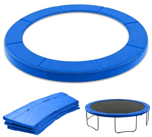 Storystore Trampolin Randabdeckung 306cm Außendurchmesser Federabdeckung Trampolin Umrandung Wetterbeständig UV-beständig Reißfest Trampolinzubehör Randschutz