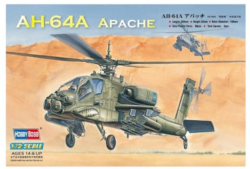 Hobby Boss 87218 Modellbausatz AH-64A Apache Attack Helicopter